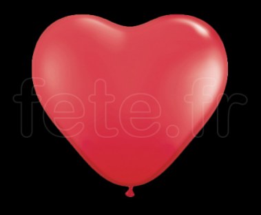 BALLON - Latex - Déco - COEUR - Mat - 40cm 