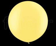 1 Ballon - Latex - Unis - Pastel - 80cm CHAIR