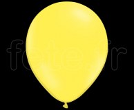 Ballons Latex FLUO Ø30cm - JAUNE pour impression personnalisée 