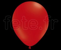 50 Ballons - Latex - Unis - Mat - Ø30cm ROUGE 