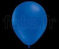 50 Ballons - Latex - Unis - Mat - Ø30cm MARINE 