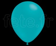 50 Ballons - Latex - Unis - Mat - Ø30cm TURQUOISE 