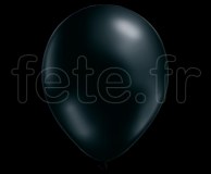 50 Ballons - Latex - Unis - Mat - Ø30cm NOIR 