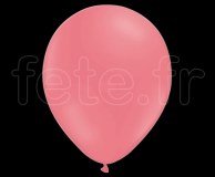 100 Ballons BALLOONIA - Latex - Unis - Mat - Ø30cm ROSE 