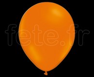 25 Ballons  QUALATEX - Latex - Unis - Mat - Ø30cm ORANGE 
