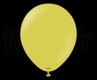 100 Ballons - Latex - Unis - Mat - Ø30cm KALISAN OLIVE 