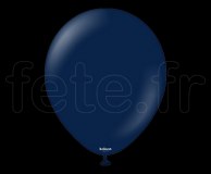100 Ballons- Latex - Unis - Mat - Ø30cm KALISAN NAVY 