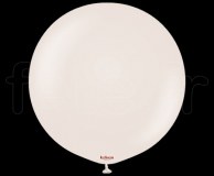 1 Ballon - Latex - Unis - Mat - Ø50cm - KALISAN WHITE_SAND 