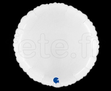 Ballon - Polymère - Rond - Brillant - Uni - 45cm 