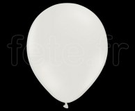 100 Ballons BALLOONIA - Latex - Unis - Mat - Ø30cm BLANC 
