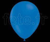 100 Ballons BALLOONIA - Latex - Unis - Mat - Ø30cm BLEU 