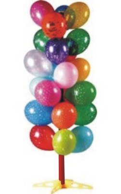 BALLON GÉANT ROND BIO ANNIVERSAIRE 80CM OR