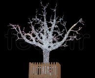 ARBRE LUMINEUX - 5000 LED blanches fixes - H=5,50m - 220V 