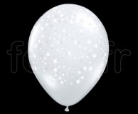 Ballon - Latex - Cristal - Déco - 40cm ETOILE-TRANSPARENT