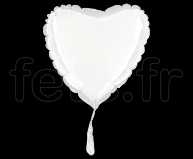 Ballon - Mylar - Coeur - Brillant - Uni - 20cm 