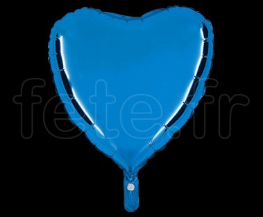 Ballon - Mylar - Coeur - Brillant - Uni - 45cm