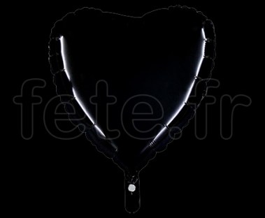 Ballon - Mylar - Coeur - Brillant - Uni - 45cm 