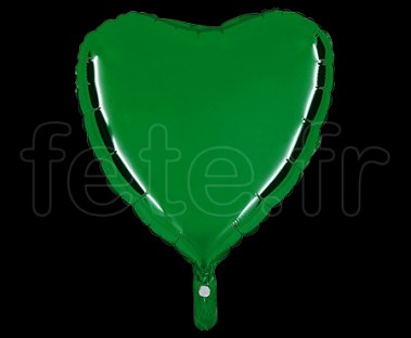 Ballon - Mylar - Coeur - Brillant - Uni - 45cm