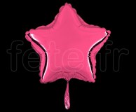 Ballon - Mylar - Etoile - Brillant - Uni - 20cm ROSE