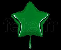 Ballon - Mylar - Etoile - Brillant - Uni - 20cm SAPIN