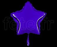 Ballon - Mylar - Etoile - Brillant - Uni - 20cm VIOLET