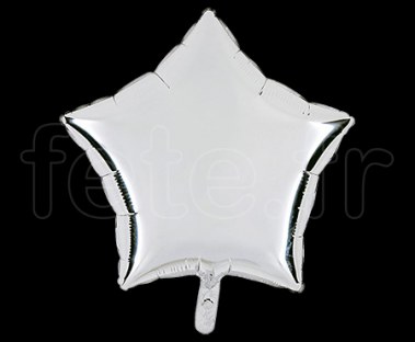 Ballon - Mylar - Etoile - Brillant - Uni - 45cm 