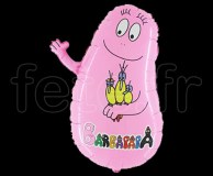 1 Ballon - Mylar - Forme - Licence - Ø 60/70cm BARBAPAPA