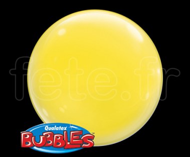 4_Ballons - Sphère - Unis - Mat - 38cm_JAUNE 