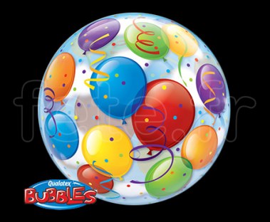 Ballon - Bubble - Fantaisy - Sphérique - 56cm 
