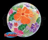 Ballon - Bubble - Fantaisy - Sphérique - 56cm FLEURS-de-TROPIQUE