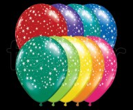 Ballon - Latex - Déco - Mat - 30cm ETOILES-ASSORTIS 