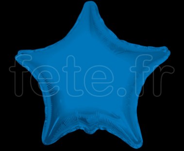 Ballon - Mylar - Etoile - Brillant - Uni - Ø 75cm 