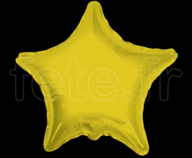 Ballon - Mylar - Etoile - Brillant - Uni - Ø 75cm 