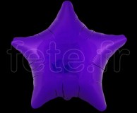 Ballon - Mylar - Etoile - Brillant - Uni - Ø 75cm VIOLET 