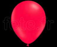 100 Ballons - Latex - Unis - FLUO - Ø30cm ROUGE 