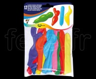 Ballon - Latex - Fantaisie - Ø30cm FORME-(assortiment)