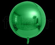 Ballon - Mylar - Sphérique - Miroir - Uni - Ø 40cm MENTHE 