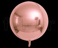 Ballon - Mylar - Sphérique - Miroir - Uni - Ø 40cm BONBON 