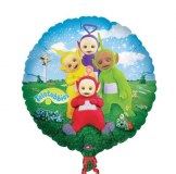 1 Ballon - Mylar - Rond - Licence - Ø 45cm TELETUBBIES 