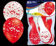 Ballon - Latex - Fantaisie - Ø30cm I-LOVE-YOU