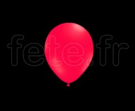 100 Ballons - Latex - Unis - Mat - Ø10cm ROUGE 