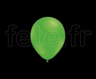 100 Ballons - Latex - Unis - Mat - Ø10cm VERT 