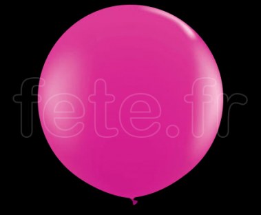 Ballon - Latex - Unis - Mat - 80cm