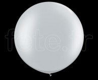 Ballon - Latex - Unis - Mat - 80cm GRIS