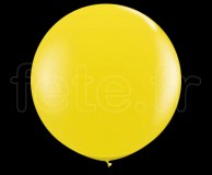 Ballon - Latex - Unis - Mat - 80cm JAUNE