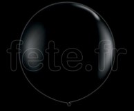 Ballon - Latex - Unis - Mat - 80cm NOIR