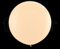 Ballon - Latex - Unis - Mat - 80cm PECHE