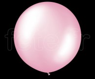 Ballon - Latex - Unis - Nacré - 1m ROSE 