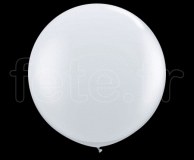 Ballon - Latex - Unis - Cristal - 1m TRANSPARENT 