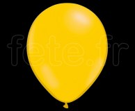100 Ballons - Latex - Unis - Mat - Ø30cm JAUNE